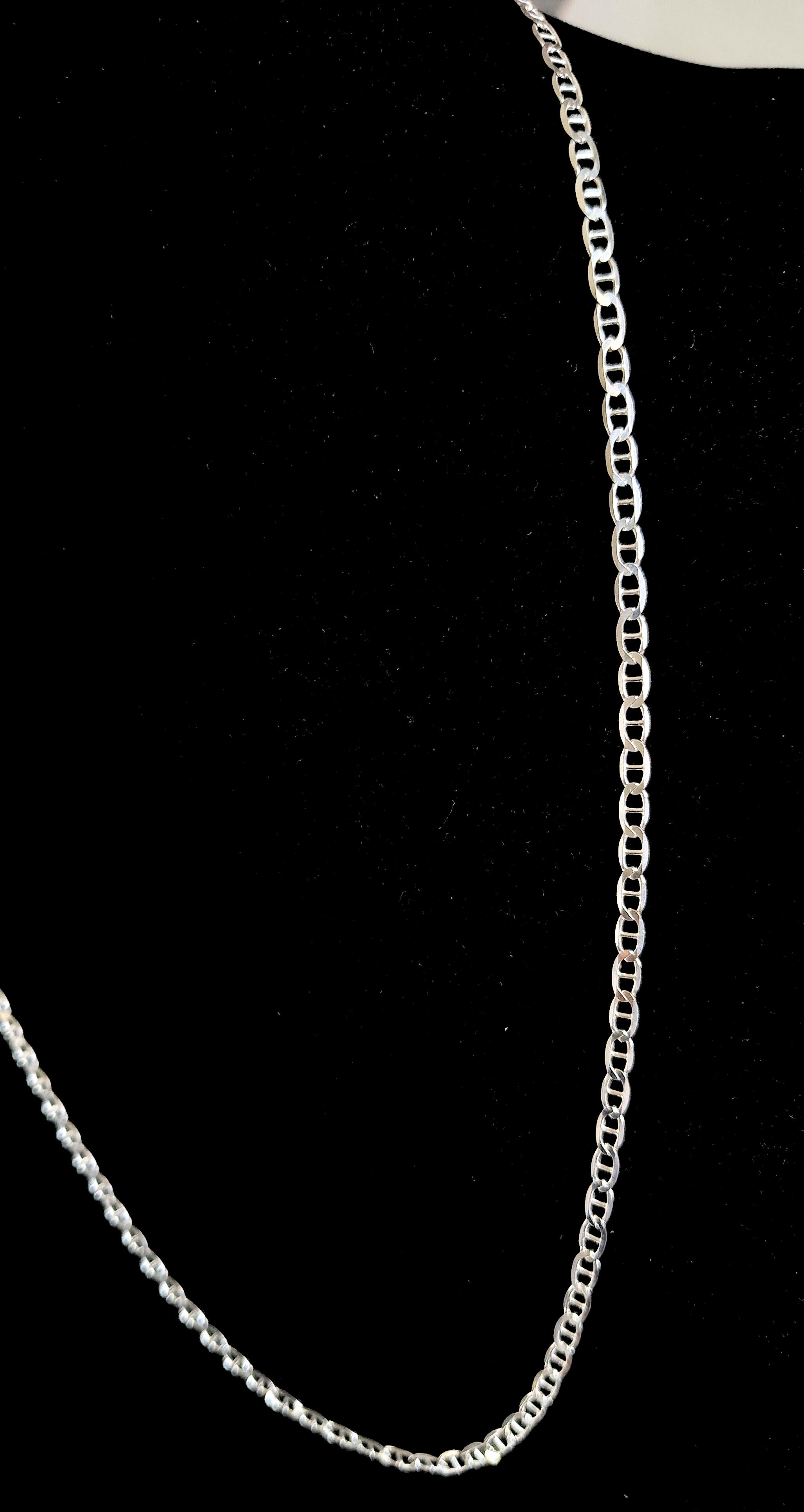 Silver chain necklace 