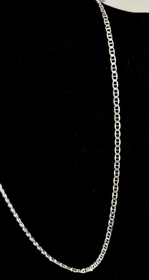 Silver chain necklace 