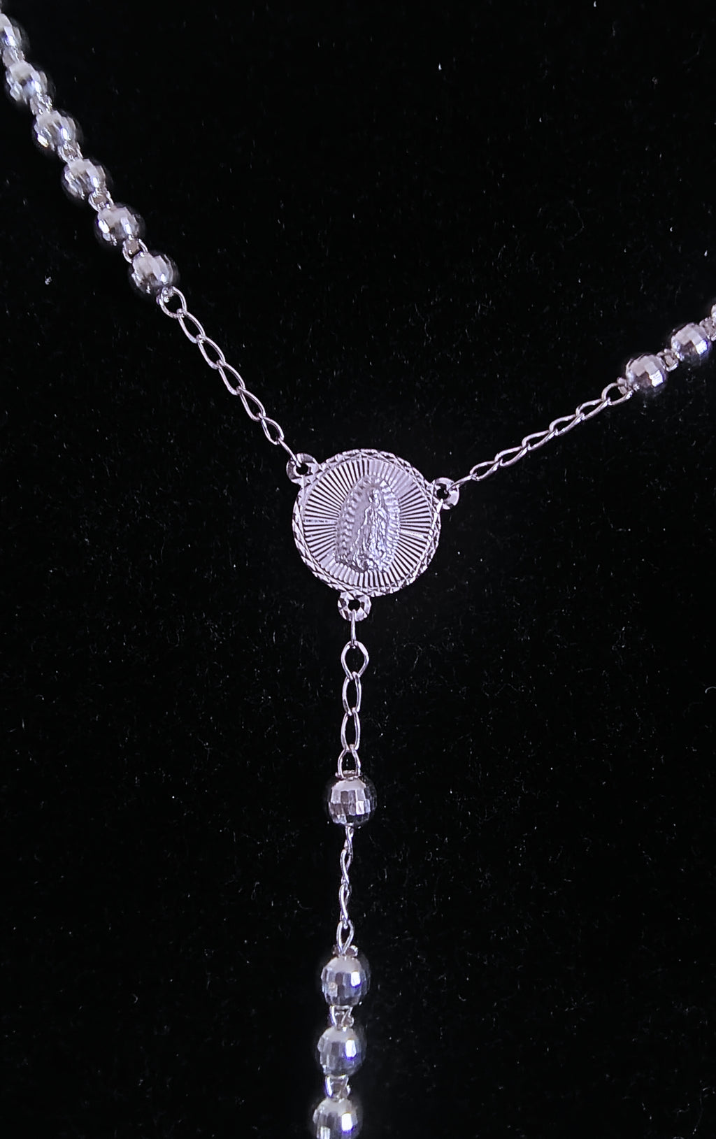 Silver Luxury Rosary