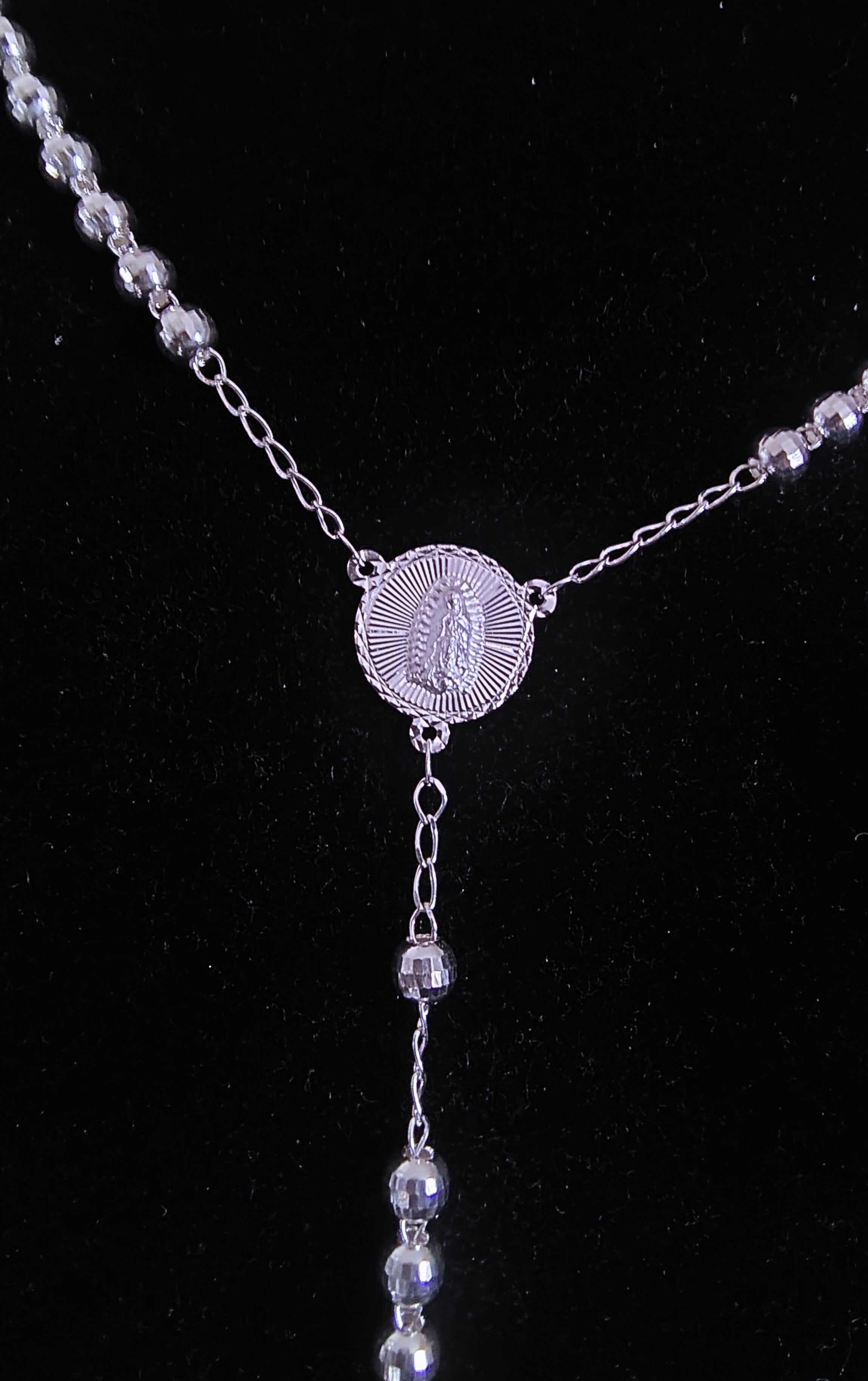 Silver Luxury Rosary